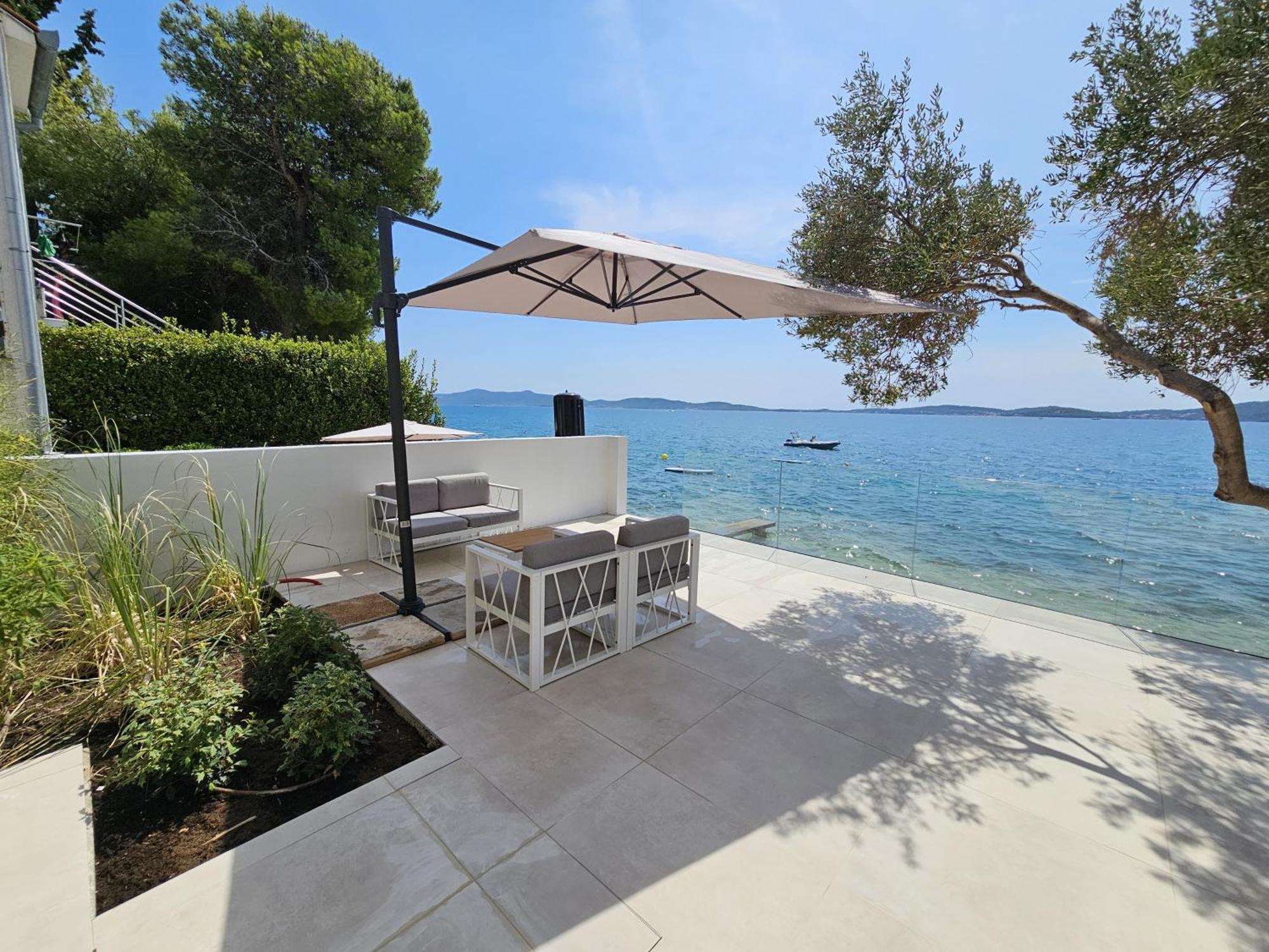 Sunset Family House In Bibinje On The Beach Exterior foto